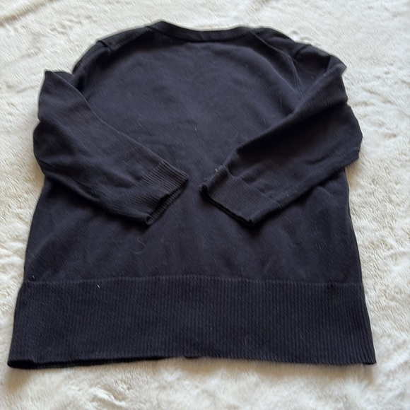 Reitmans Black Button-Up Cardigan – Size Small | Minimalist Layering | - Picture 6 of 8